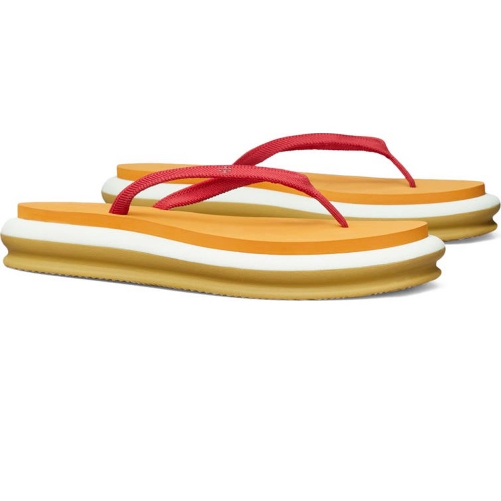 COPY - Tory Burch Platform Flip-Flop Orange Size 11M NIB